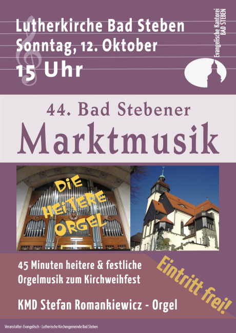 Plakat 44. Marktmusik