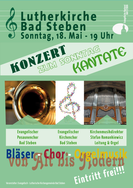 Plakat Kantate-Konzert